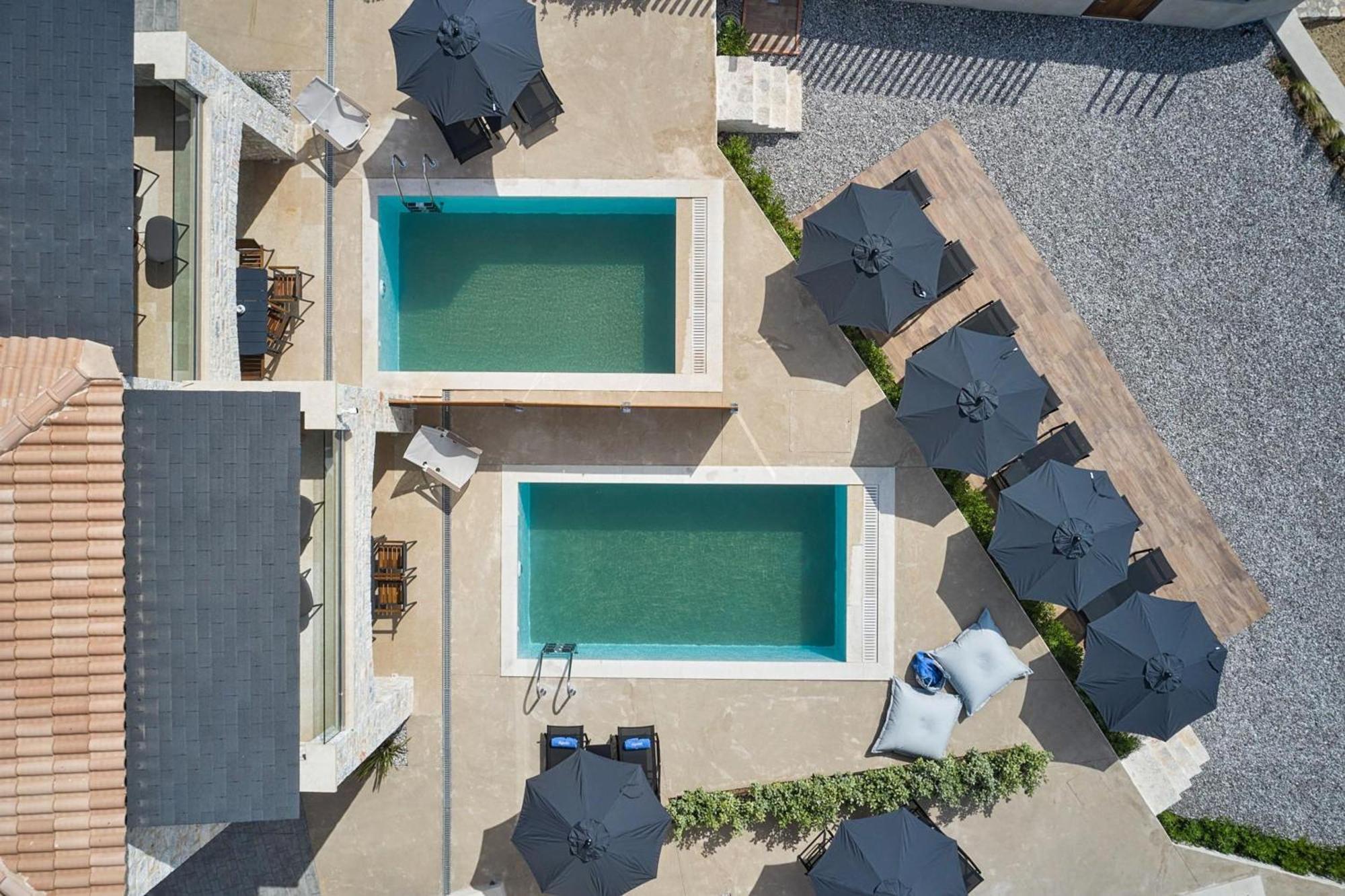 Beachfront Alassa Villas With Private Pools Kotronion  Eksteriør bilde