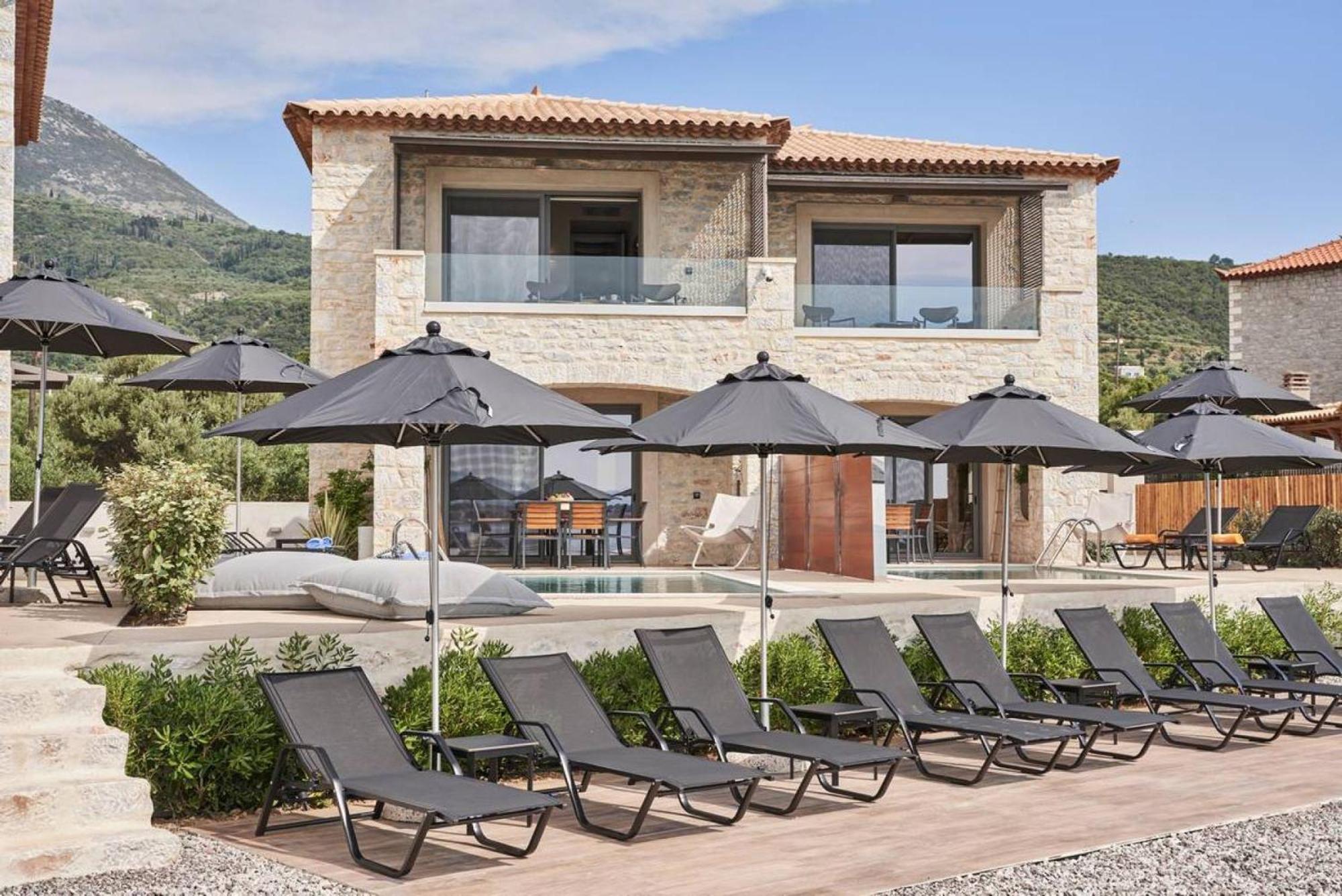Beachfront Alassa Villas With Private Pools Kotronion  Eksteriør bilde